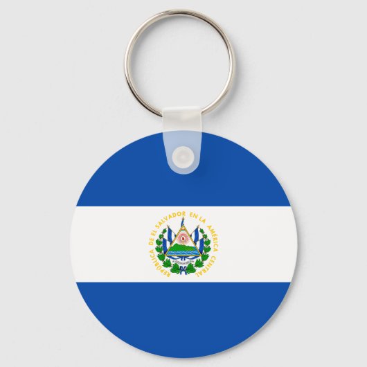 Porte-clés Drapeau El Salvador (Recto)