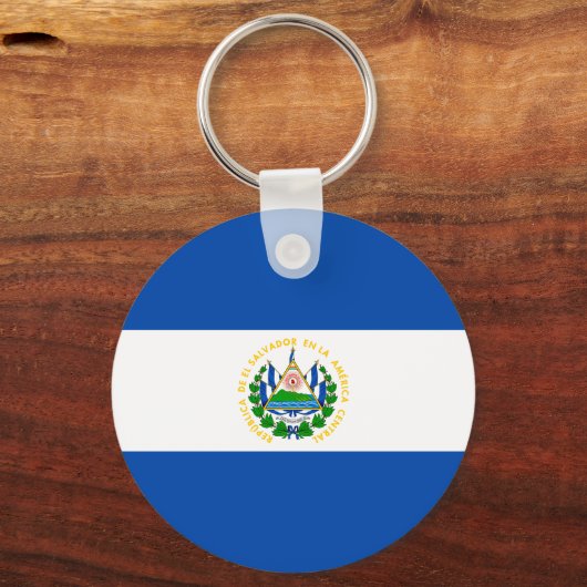 Porte-clés Drapeau El Salvador (Recto)