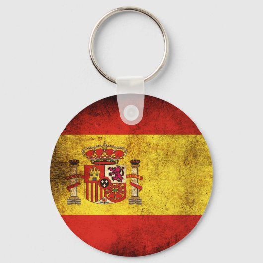 Porte-clés Drapeau Espagne (Recto)