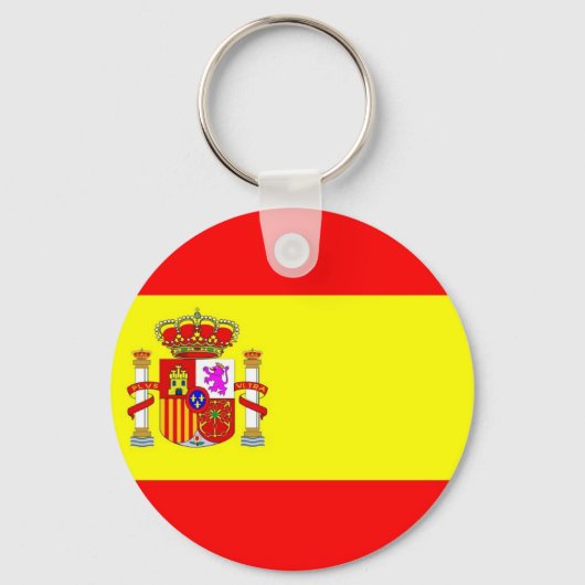 Porte-clés Drapeau espagnol (Recto)