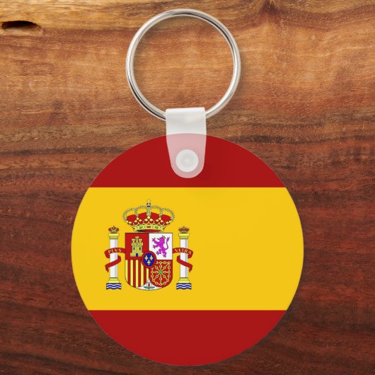 Porte-clés Drapeau espagnol (Recto)