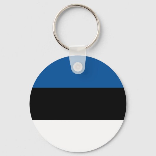 Porte-clés Drapeau estonien (Recto)
