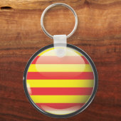 Porte-clés Drapeau et escudo de Catalogne (Recto)