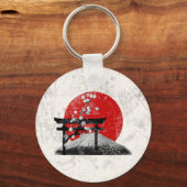 Porte-clés Drapeau et symboles du Japon ID153 (Recto)