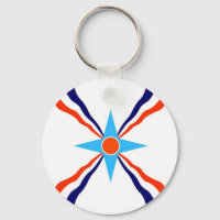 drapeau ethnique du peuple assyrien