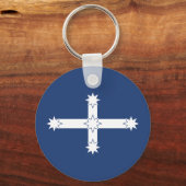 Porte-clés Drapeau Eureka (Recto)