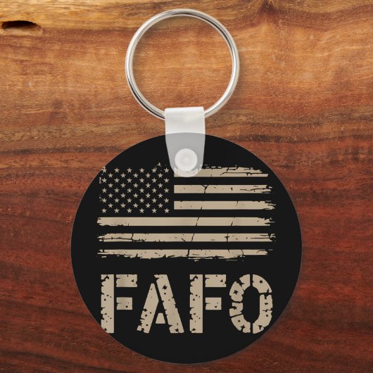 Porte-clés Drapeau Fafo (Recto)