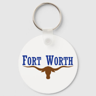 Porte-clés Drapeau Fort Worth