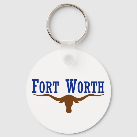 Porte-clés Drapeau Fort Worth (Recto)