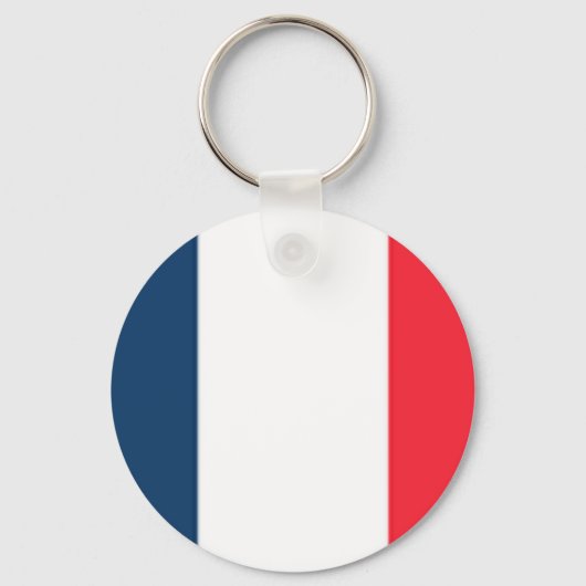 Porte-clés Drapeau français (Recto)