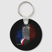 Porte-clés Drapeau français (Verso)