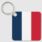Porte-clés Drapeau français (Recto)