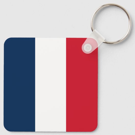 Porte-clés Drapeau français (Dos)