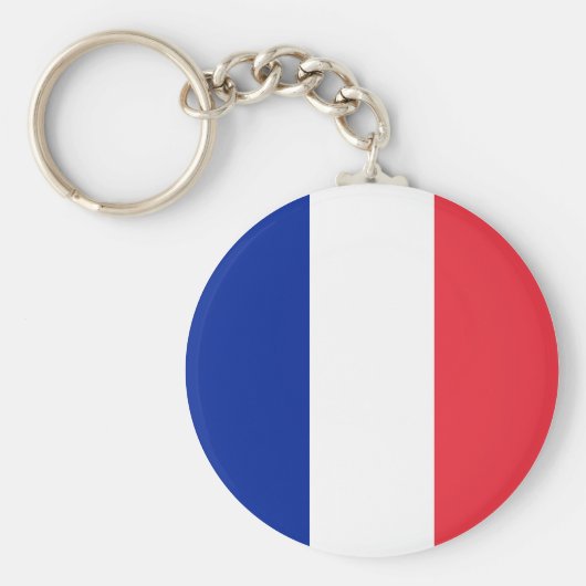 Porte-clés Drapeau français (Devant)