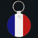 Porte-clés Drapeau français !<br><div class="desc">Le Drapeau de France, ou Drapeau de France, couvre entièrement le produit ici. Amusez-vous pour le 14 juillet ou à tout moment pour partager votre amour de tout ce qui vient de France. Un merveilleux cadeau pour les franco-américains, ou toute personne qui aime leur héritage, leurs ancêtres et leur culture...</div>