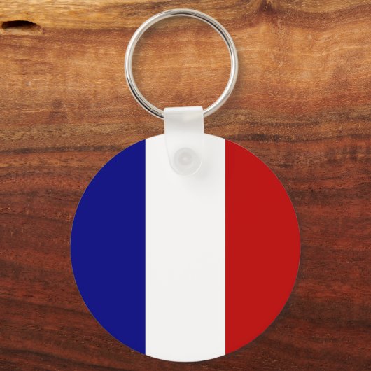 Porte-clés Drapeau français ! (Recto)