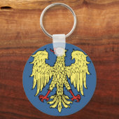 Porte-clés Drapeau Friuli-Venezia Giulia (Italie) (Recto)