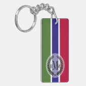 Porte-clés Drapeau gambien (Devant gauche)