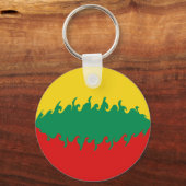 Porte-clés Drapeau général lituanien (Recto)