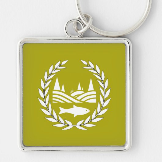 Porte-clés Drapeau Giradan - Bague de clé (Devant)