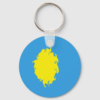 Porte-clés Drapeau gris Palau