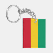 Porte-clés Drapeau Guinée (Devant gauche)
