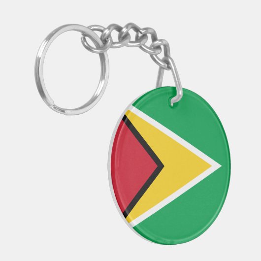 Porte-clés Drapeau Guyana (Devant gauche)