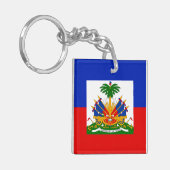 Porte-clés Drapeau Haïti (Devant gauche)