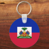 Porte-clés Drapeau Haïti (Recto)