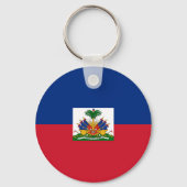 Porte-clés Drapeau Haïti (Verso)