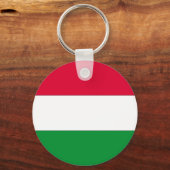 Porte-clés Drapeau hongrois, Drapeau hongrois (Recto)
