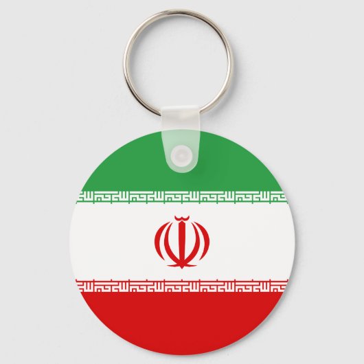 Porte-clés Drapeau Iran (Recto)