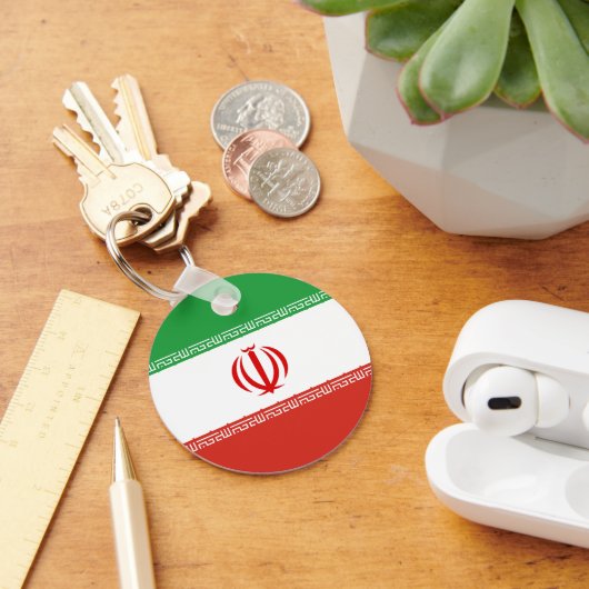 Porte-clés Drapeau iranien (Bureau)
