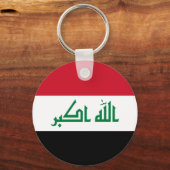 Porte-clés Drapeau Iraq (Recto)