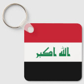 Porte-clés Drapeau Iraq (Recto)