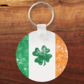 Porte-clés Drapeau irlandais (Recto)