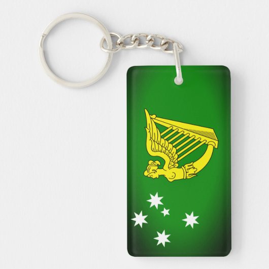 Porte-clés Drapeau irlandais australien (Devant)