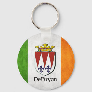 Porte-clés Drapeau irlandais DeBryan