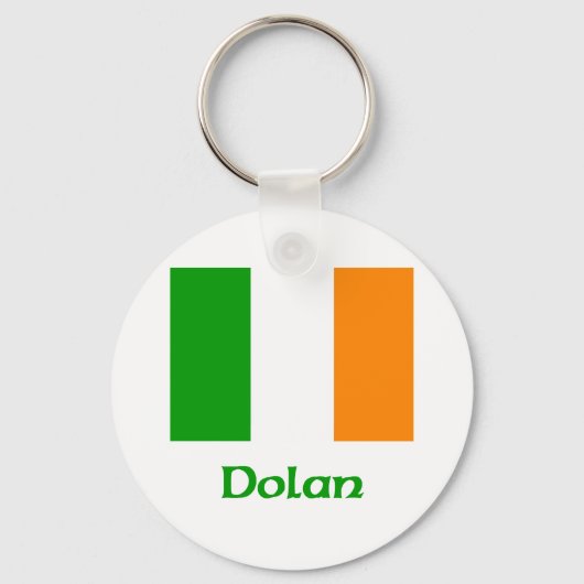 Porte-clés Drapeau irlandais Dolan (Recto)