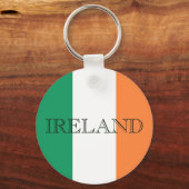 Porte-clés Drapeau irlandais kccn Irlande (Recto)
