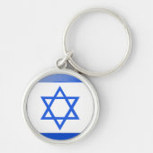 Porte-clés Drapeau israélien (Devant)