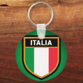 Porte-clés Drapeau Italia (Recto)