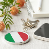 Porte-clés Drapeau italien (Côté)
