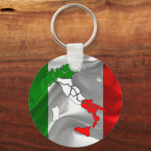 Porte-clés Drapeau italien (Recto)