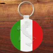 Porte-clés Drapeau italien (Recto)