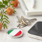 Porte-clés Drapeau italien (Côté)