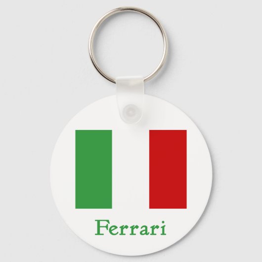 Porte-clés Drapeau italien Ferrari (Recto)