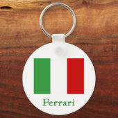 Porte-clés Drapeau italien Ferrari (Recto)