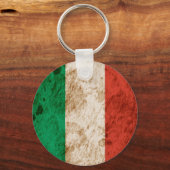 Porte-clés Drapeau italien robuste (Recto)