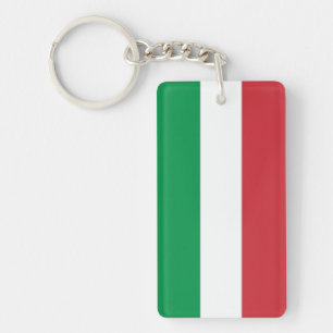Porte-clés drapeau italien   Tricolore Italie